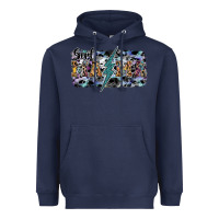 Navy girl mama Heavyweight Hoodie - SublimationCraftShop