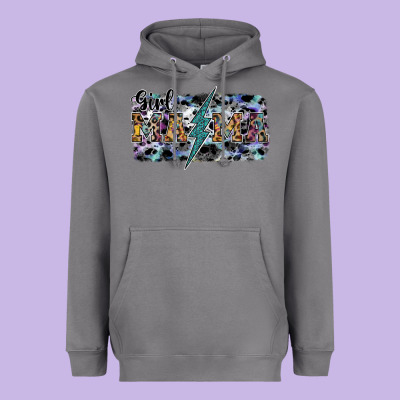 Girl Mama Heavyweight Hoodie Designed By Sublimationcraftshop