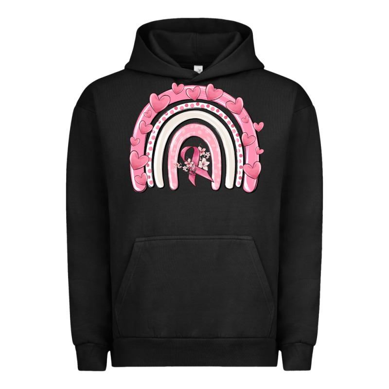 Breast Cancer  Rainbow Urban Hoodie by MaliasSmallBusiness | Teevron