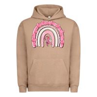Pigment Burro breast cancer  rainbow Urban Hoodie - MaliasSmallBusiness
