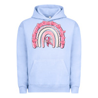 Pigment Grape Ice breast cancer  rainbow Urban Hoodie - MaliasSmallBusiness
