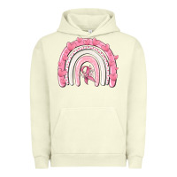 Pigment Pistachio breast cancer  rainbow Urban Hoodie - MaliasSmallBusiness
