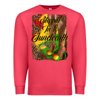 Cardinal steppin' in to juneteenth Premium Sweatshirt - HRA Design Shop