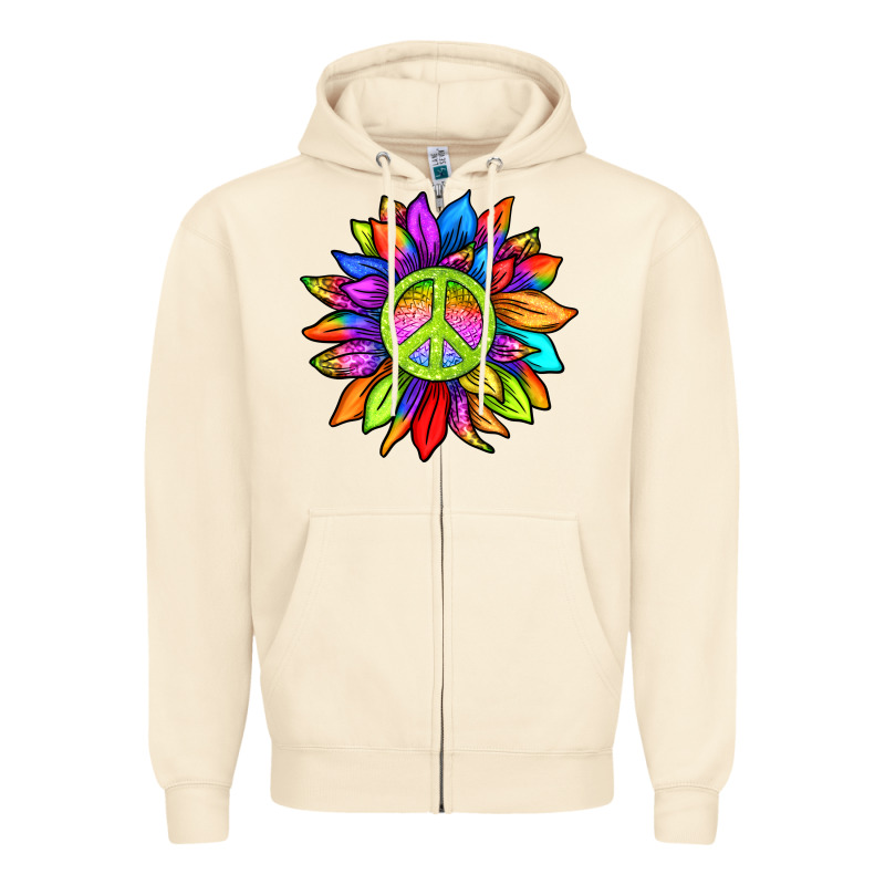 Pride Sunflower Zipper Hoodie by texasbilliewilder | Teevron