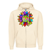 Sandshell pride sunflower Zipper Hoodie - texasbilliewilder