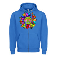 True Royal pride sunflower Zipper Hoodie - texasbilliewilder