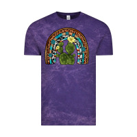 Cloud Purple cactus gemstone rainbow Vintage Tee - Artiststas