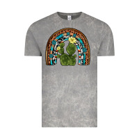 Cloud Rock cactus gemstone rainbow Vintage Tee - Artiststas