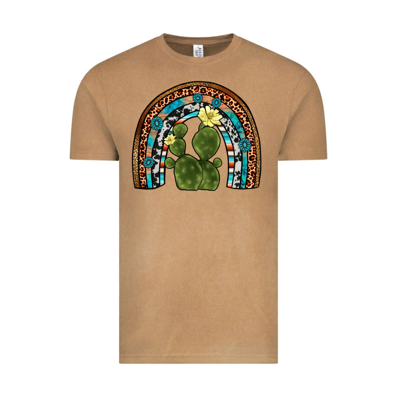 Cactus Gemstone Rainbow Vintage Tee by Artiststas | Teevron