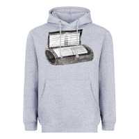 Heather Grey wrist coach Heavyweight Hoodie - FaDigitalArtStudio