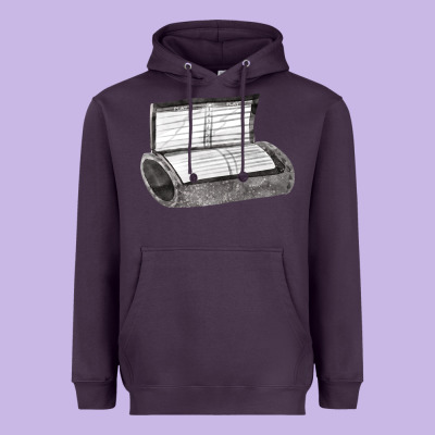 Wrist Coach Heavyweight Hoodie Designed By Fadigitalartstudio