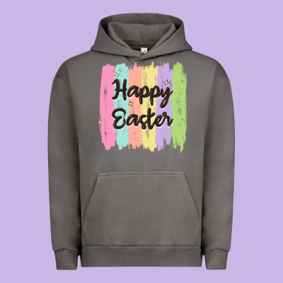 Happy Easter Urban Hoodie Designed By Maliassmallbusiness