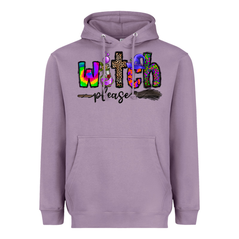 Witch Please Heavyweight Hoodie by CowhideDigitalArt | Teevron