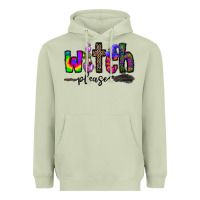 Matcha witch please Heavyweight Hoodie - CowhideDigitalArt