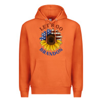 Carrot American flag sunflower Premium Hoodie - Jasminsmagicworld