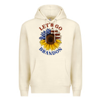 Sandshell American flag sunflower Premium Hoodie - Jasminsmagicworld
