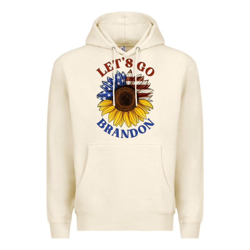 American Flag Sunflower Premium Hoodie by Jasminsmagicworld | Teevron