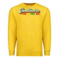 Lemon juneteenth free ish since 1865 Premium Sweatshirt - HRA Design Shop