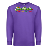 Purple juneteenth free ish since 1865 Premium Sweatshirt - HRA Design Shop