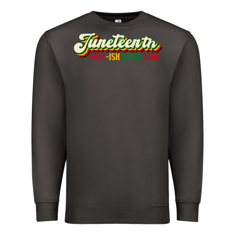 Juneteenth Free Ish Since 1865 Premium Sweatshirt by HRA Design Shop | Teevron