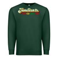 Sports Green juneteenth free ish since 1865 Premium Sweatshirt - HRA Design Shop