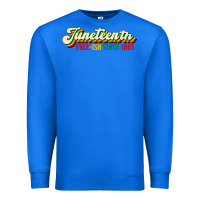 True Royal juneteenth free ish since 1865 Premium Sweatshirt - HRA Design Shop