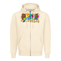 Sandshell pride vibes Zipper Hoodie - texasbilliewilder