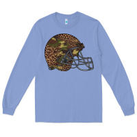 Colony Blue American football helmet Long Sleeve Tee - BarkalooDesign