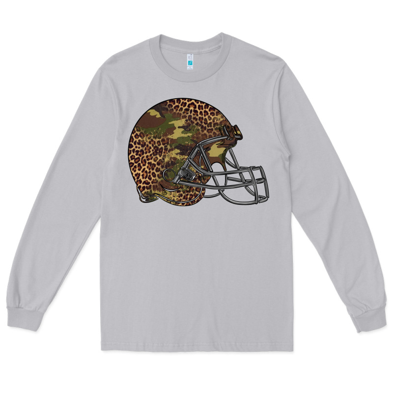 American Football Helmet Long Sleeve Tee by BarkalooDesign | Teevron