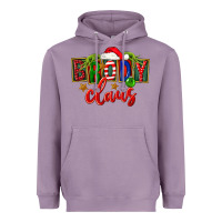 Lavender Christmas brody claus Heavyweight Hoodie - FaDigitalArtStudio