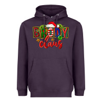 Plum Christmas brody claus Heavyweight Hoodie - FaDigitalArtStudio