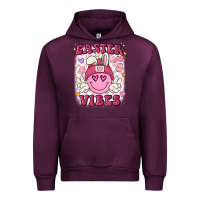 Mauve Wine Easter vibes Urban Hoodie - MaliasSmallBusiness