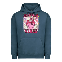 Pigment Midnight Navy Easter vibes Urban Hoodie - MaliasSmallBusiness