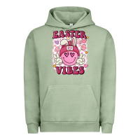 Pigment Oil Green Easter vibes Urban Hoodie - MaliasSmallBusiness