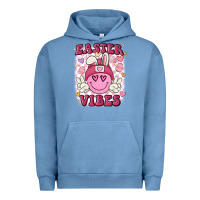 Pigment Pebble Blue Easter vibes Urban Hoodie - MaliasSmallBusiness