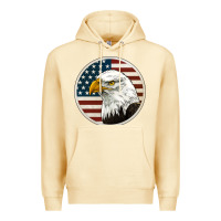 Pina Colada American Bald Eagle Premium Hoodie - Jasminsmagicworld