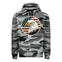 Slate Camo American Bald Eagle Premium Hoodie - Jasminsmagicworld