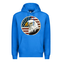 True Royal American Bald Eagle Premium Hoodie - Jasminsmagicworld