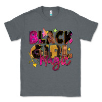 Charcoal Heather black girl magic Classic Tee - Zillion Design Studio