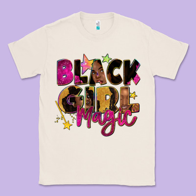 Black Girl Magic Classic Tee Designed By Zillion Design Studio