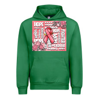 Emerald cancer words Urban Hoodie - MaliasSmallBusiness