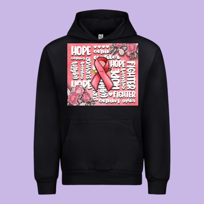 Cancer Words Urban Hoodie Designed By Maliassmallbusiness