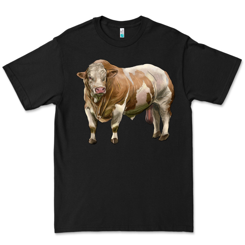 Simmental Bull Premium Tee by LillyAllenDesigns | Teevron
