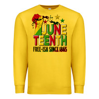 Lemon juneteenth fist free ish since 1865 Premium Sweatshirt - HRA Design Shop