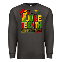 Smoke juneteenth fist free ish since 1865 Premium Sweatshirt - HRA Design Shop