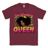 Burgundy birthday queen Classic Tee - Zillion Design Studio