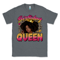 Charcoal Heather birthday queen Classic Tee - Zillion Design Studio
