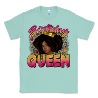 Seafoam birthday queen Classic Tee - Zillion Design Studio