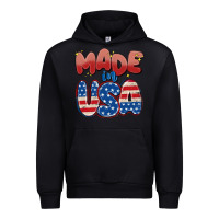 Black made in usa Urban Hoodie - MaliasSmallBusiness