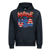 Navy made in usa Urban Hoodie - MaliasSmallBusiness